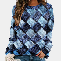 Stylish Coloured Women's Sweater - Camilla-Blue-XS-State of Style
