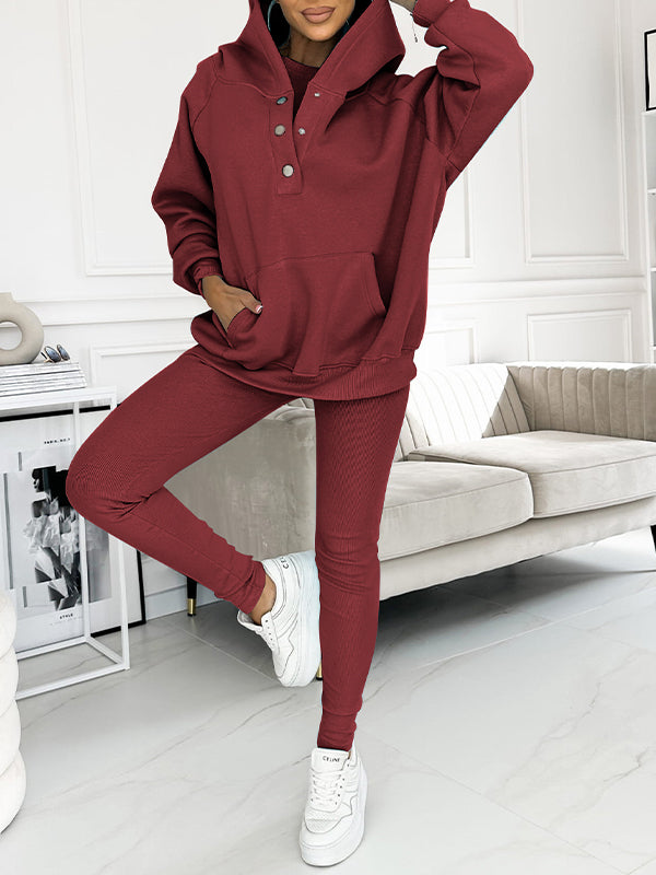 Stylish Comfort Set for Ladies – Elvira-Red-S-State of Style