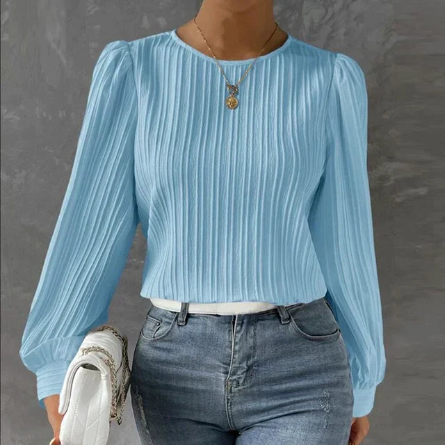 Stylish Comfortable Women’s Sweater – Evelina-Blue-S-State of Style