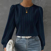 Stylish Comfortable Women’s Sweater – Evelina-Dark Blue-S-State of Style