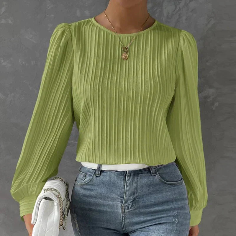 Stylish Comfortable Women's Sweater - Evelina-Green-S-State of Style