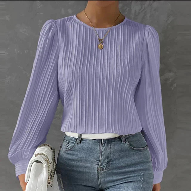 Stylish Comfortable Women’s Sweater – Evelina-Purple-S-State of Style