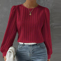 Stylish Comfortable Women's Sweater - Evelina-Red-S-State of Style