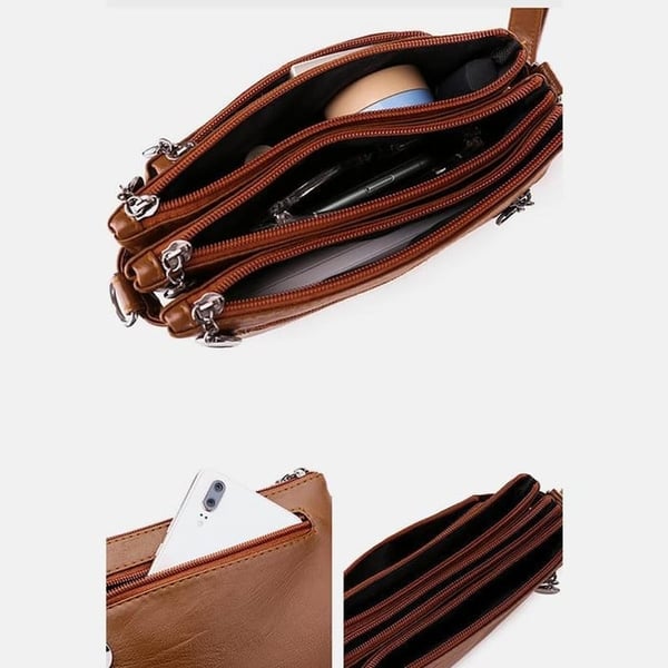Stylish Crossbody Bag - Sienna-Red-State of Style