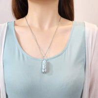 Stylish Crystal Tree of Life Gemstone Necklace – Elara-Green Aventurine-State of Style