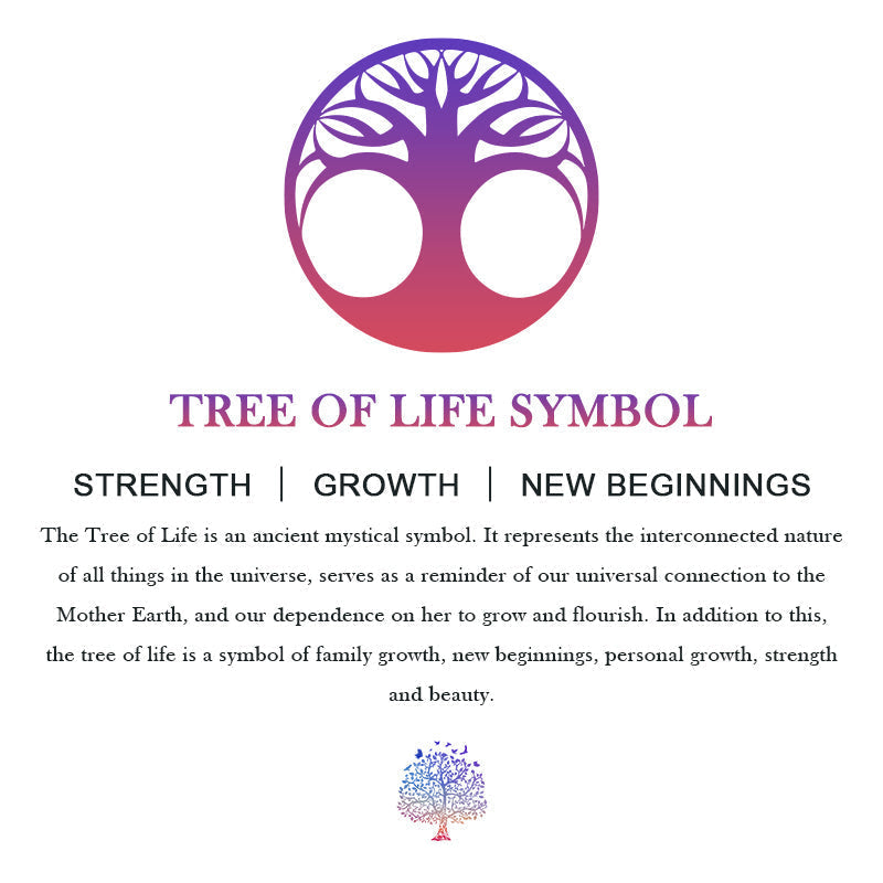 Stylish Crystal Tree of Life Gemstone Necklace – Elara-Green Aventurine-State of Style