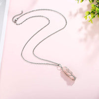 Stylish Crystal Tree of Life Gemstone Necklace – Elara-Green Aventurine-State of Style