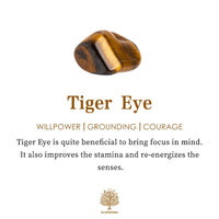 Stylish Crystal with Tree of Life Gemstone Necklace - Elara-Green Aventurine-State of Style