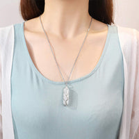 Stylish Crystal with Tree of Life Gemstone Necklace - Elara-Green Aventurine-State of Style