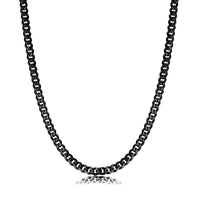 Stylish Cuban Link Chain – Noah-Black-5 mm-State of Style
