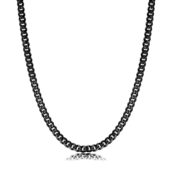 Stylish Cuban Link Chain – Noah-Black-5 mm-State of Style