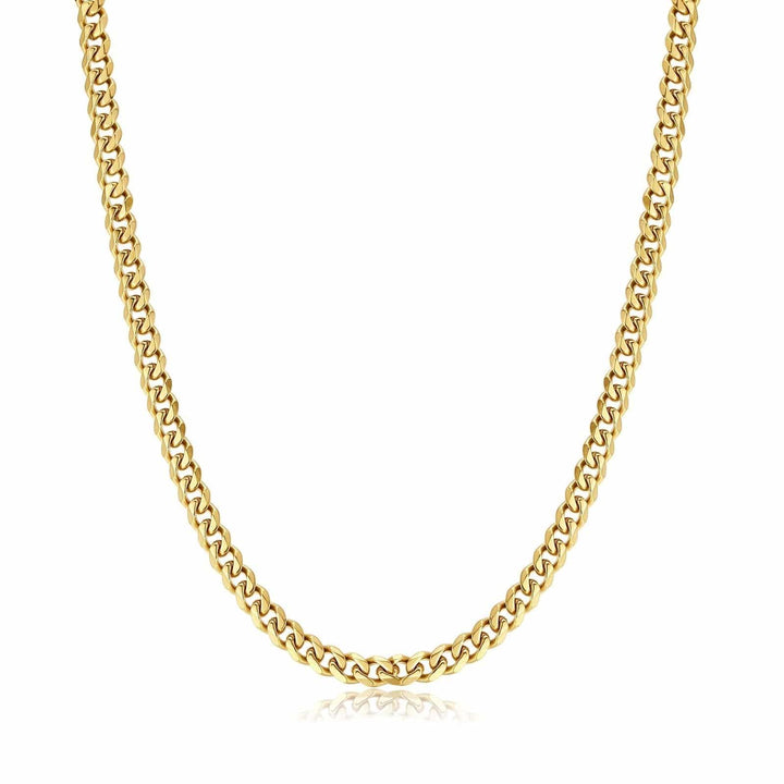 Stylish Cuban Link Necklace - Noah-Gold-0.5 cm-State of Style