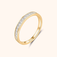 Stylish Cubic Zirconia Ring - Amelia-Gold-5-State of Style