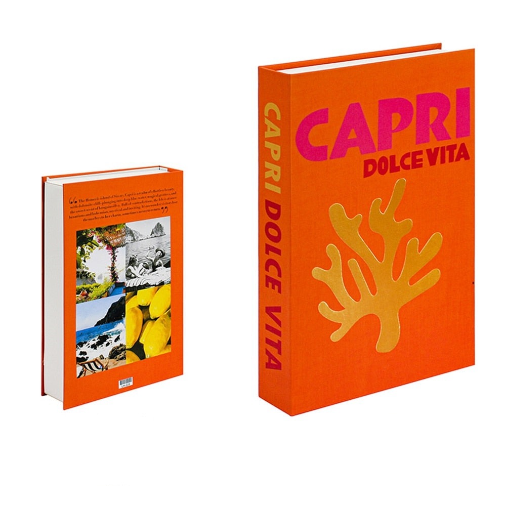 Stylish Decorative Books | Add Warmth and Charm to Your Home-Capri Dolce Vita-State of Style