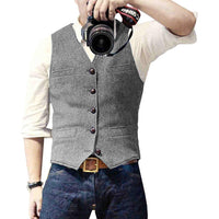 Stylish Denim Gilet for Men - Mason-Grey-XS-State of Style