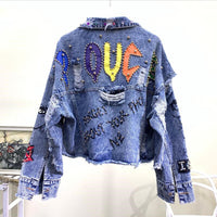 Stylish Denim Jacket | Casual and Chic Women's Fashion-Blue-S-State of Style
