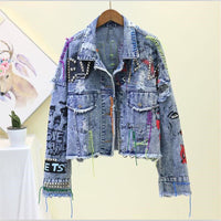 Stylish Denim Jacket | Casual and Chic Women's Fashion-Blue-S-State of Style