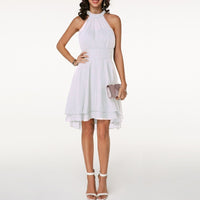 Stylish Dress with Charming Ruffles – Isabella-Black-S-State of Style
