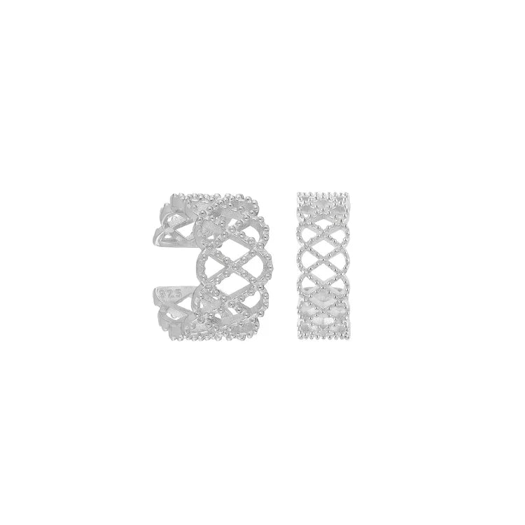 Stylish Earcuff - Lunara-Silver-State of Style