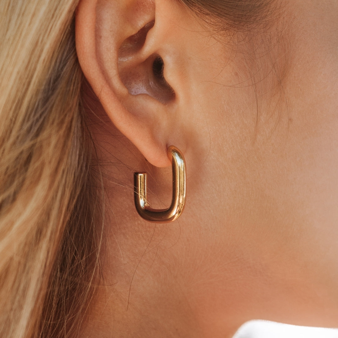 Stylish Earrings for Women - Naxos-Gold-State of Style