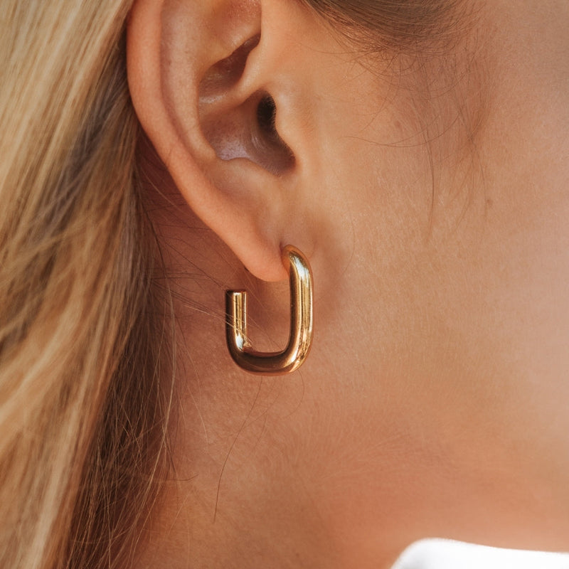 Stylish Earrings for Women - Naxos-Gold-State of Style