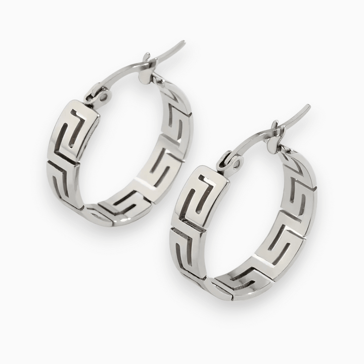 Stylish Earrings – Lilac-Silver-State of Style
