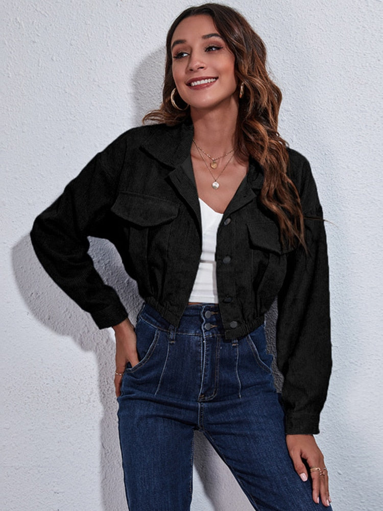 Stylish Elle Jacket | Versatile and Comfortable-Black-S-State of Style