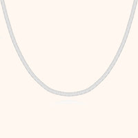 Stylish Flat Chain - Helena-Silver-State of Style
