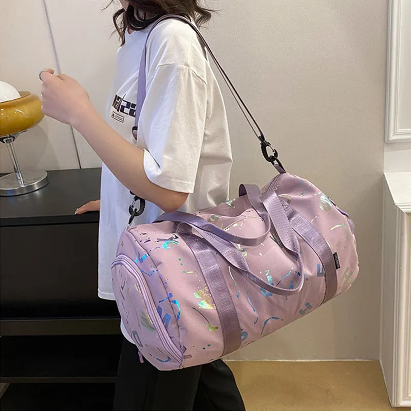 Stylish & Functional Sports Bag – ZenCarry-Beige-State of Style