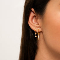 Stylish Galaxy Earrings – Celestia-Silver-State of Style