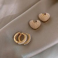 Stylish Gold Pearl Earrings for Women - Anne-State of Style