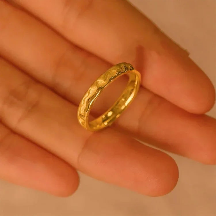 Stylish Golden Honey Ring – Sienna-5-State of Style
