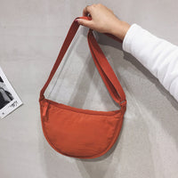 Stylish Half Moon Crossbody Bag - Luna-Black-State of Style