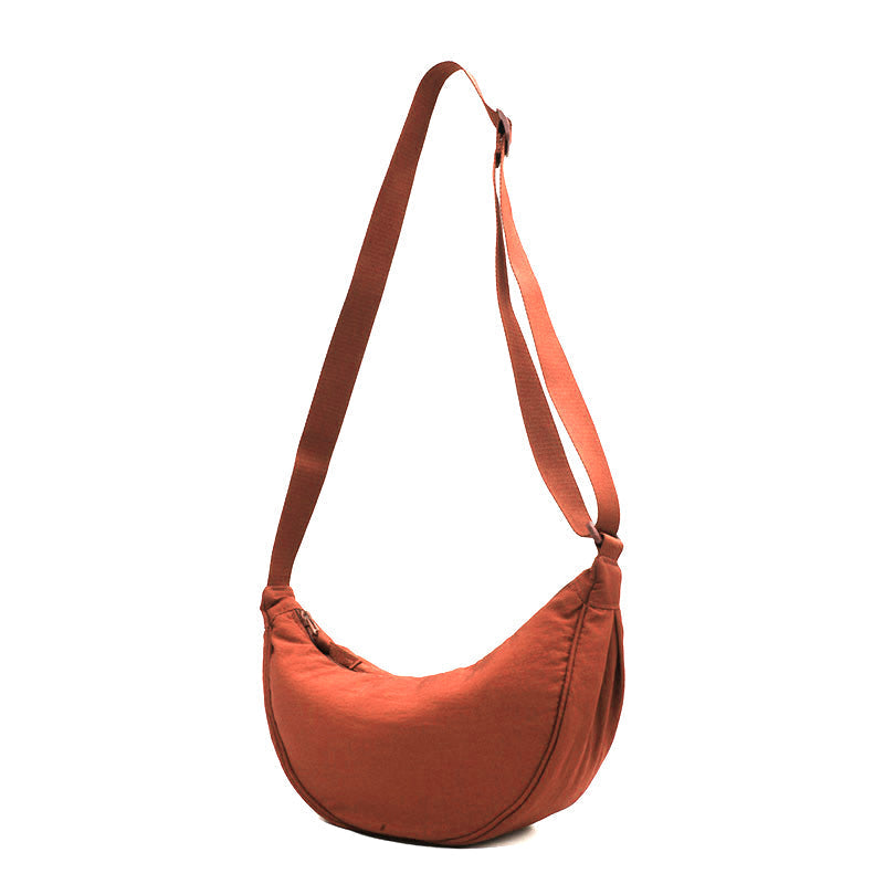 Stylish Half Moon Crossbody Bag - Luna-Black-State of Style