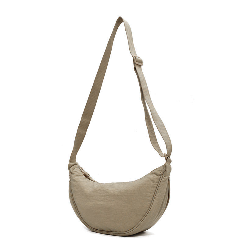 Stylish Half Moon Crossbody Bag - Luna-Black-State of Style