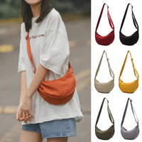 Stylish Half Moon Crossbody Bag - Luna-Black-State of Style