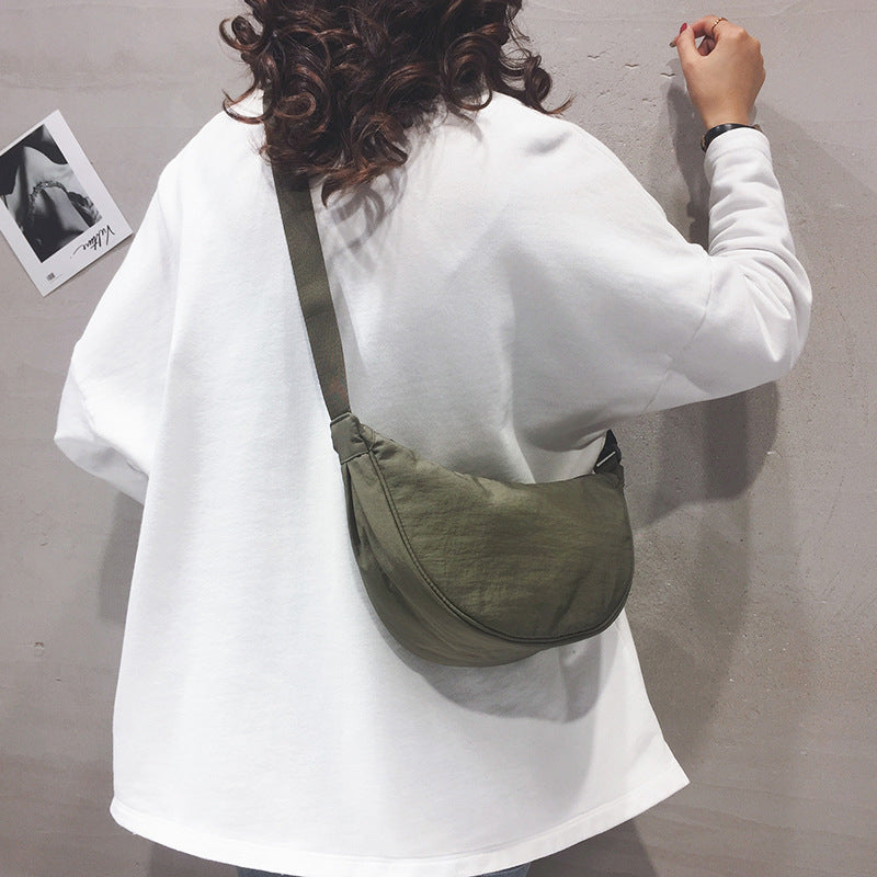 Stylish Half Moon Crossbody Bag - Luna-Green-State of Style