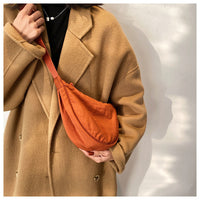 Stylish Half Moon Crossbody Bag - Luna-Orange-State of Style