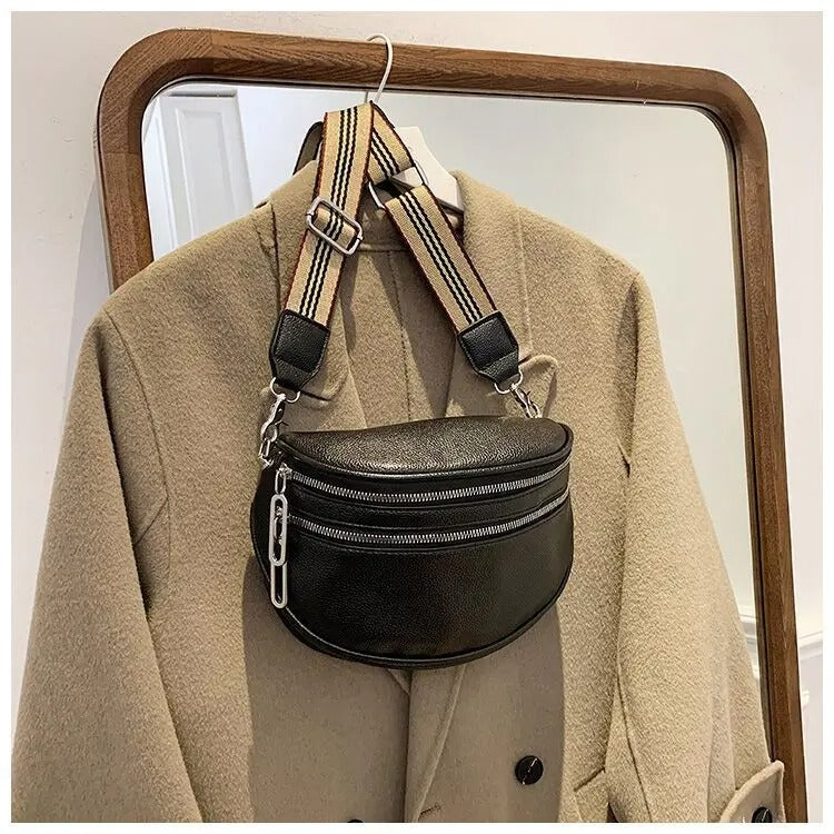 Stylish Handbag - Isla-Black-25x20x9.5 cm-State of Style