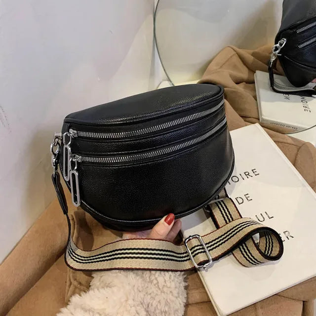 Stylish Handbag - Isla-Black-25x20x9.5 cm-State of Style