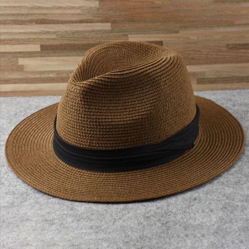 Stylish Handmade Panama Hat - Benito-Brown-State of Style