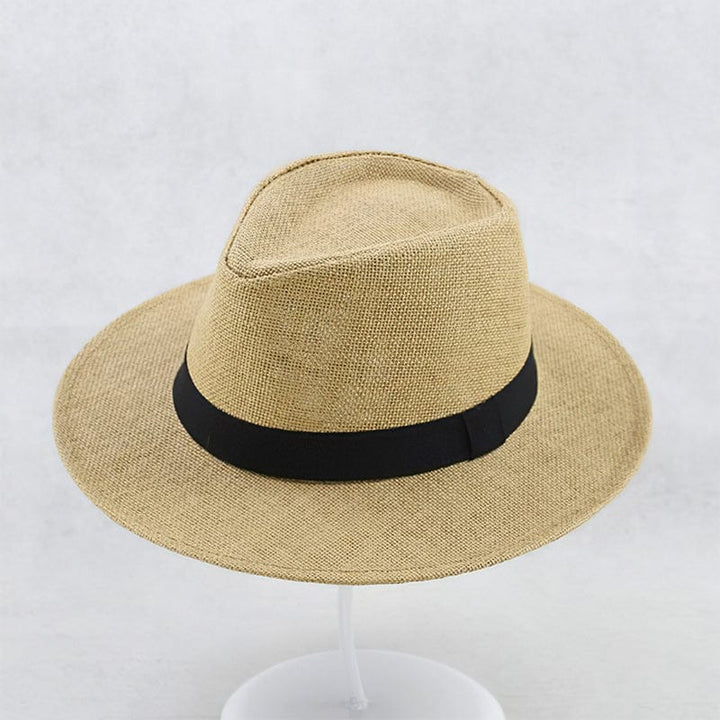 Stylish Handmade Panama Hat - Benito-Khaki-State of Style