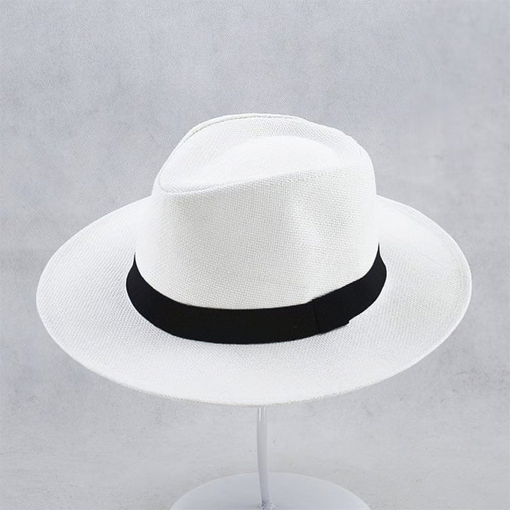 Stylish Handmade Panama Hat - Benito-White-State of Style