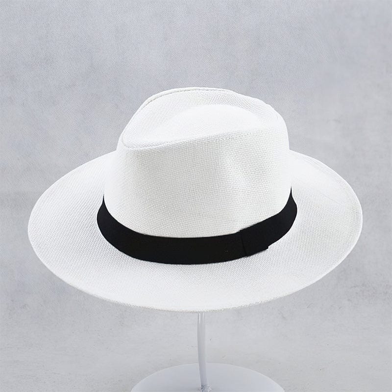 Stylish Handmade Panama Hat - Benito-White-State of Style