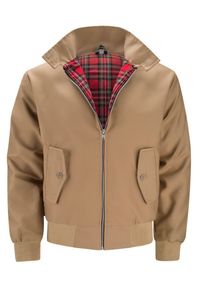 Stylish Harrington Jacket for Men – Ryder-Dark Blue-S-State of Style