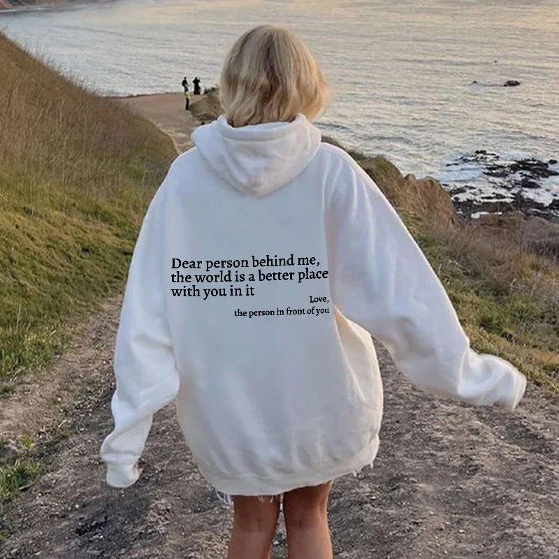 Stylish Heartwarming Women's Hoodie - Aurora-White-S-State of Style
