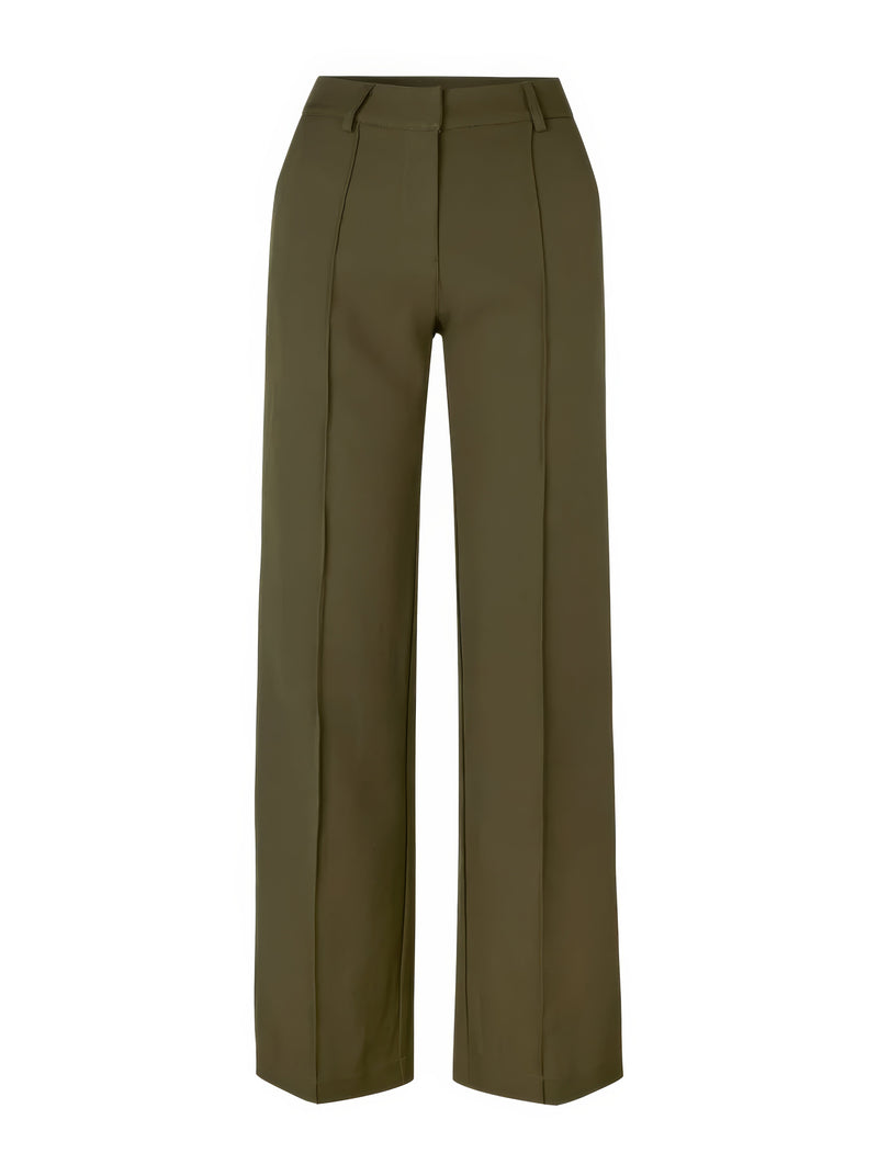Stylish High-Waisted Pants - Luna-Black-S-State of Style