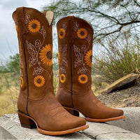 Stylish Ibiza Spirit Boots - Mira-Brown-4-State of Style