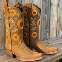 Stylish Ibiza Spirit Boots - Mira-Light Brown-4-State of Style