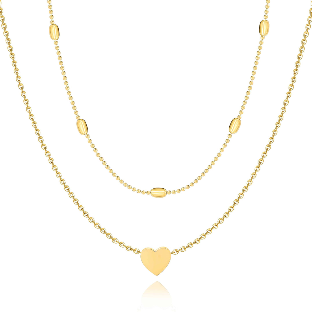 Stylish Julia Love Necklace-Gold-State of Style
